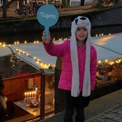 licht festival met kinderen.Leuk uitje tijdens de kerstvakantie