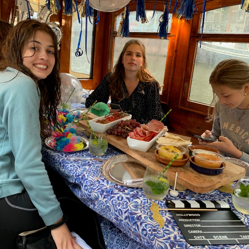 Sweet 16 boot feestje